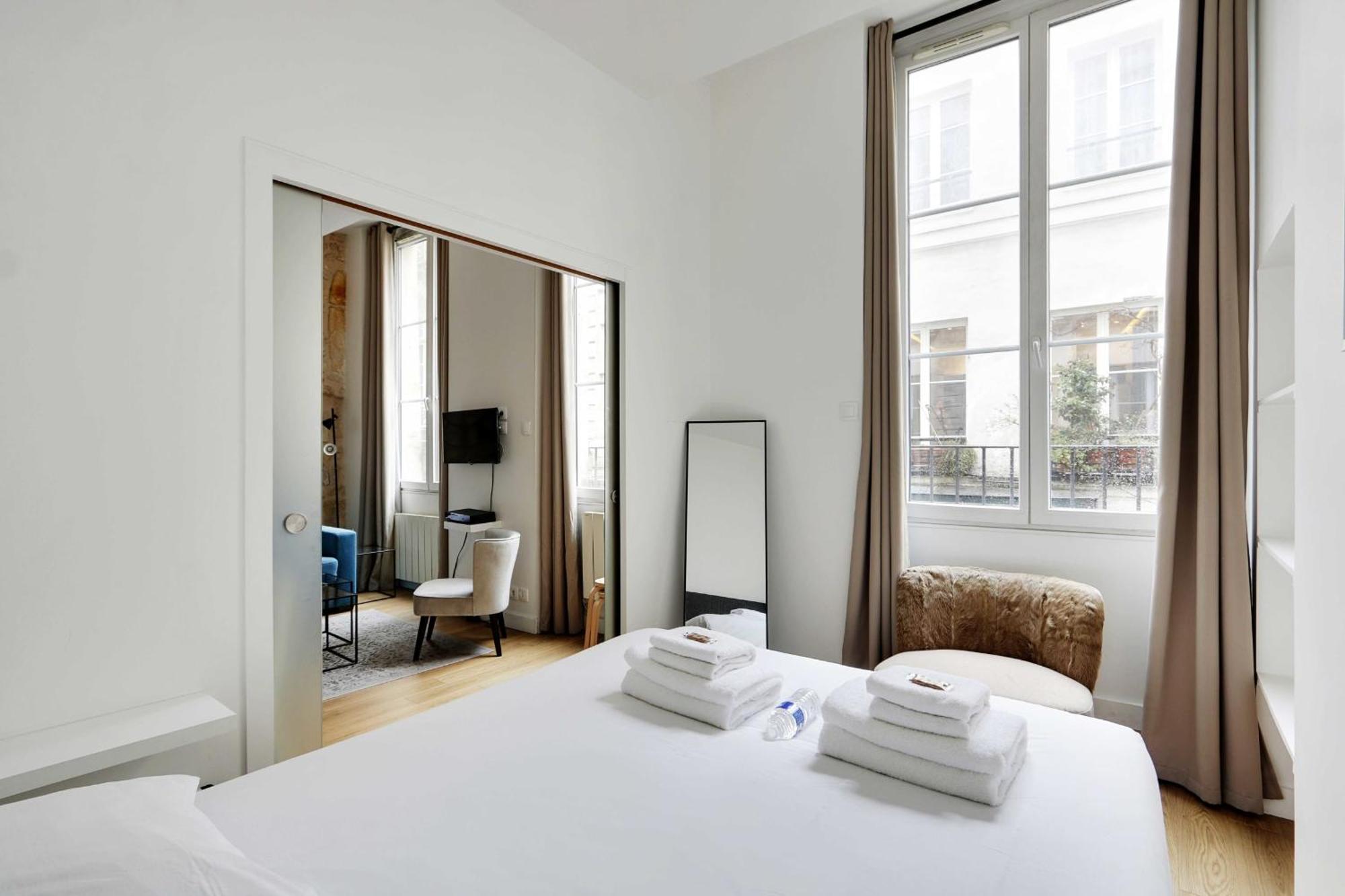 Appart Confortable -1Br 4P- Quartier Beaubourg París Exterior foto